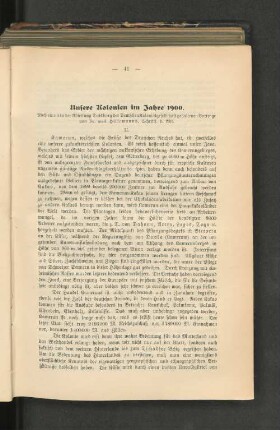 Unsere Kolonien im jahre 1900.