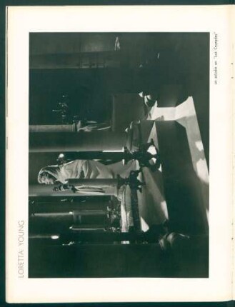 Loretta Young - un estudio en "Las Cruzadas"