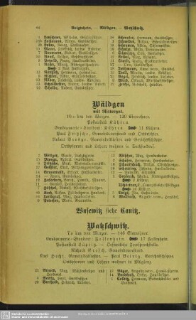 Wäldgen