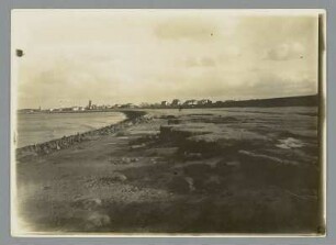 Am Strand hinter Cuxhaven nach der Flut