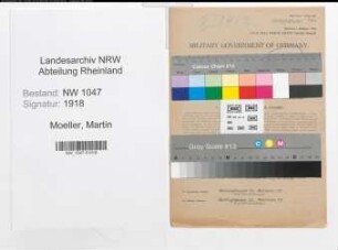 Entnazifizierung Martin Moeller , geb. 25.02.1911 (Lehrer)