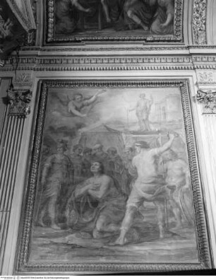 Szenen aus dem Leben des heiligen Papstes Alexander I., Martyrium des heiligen Alexander