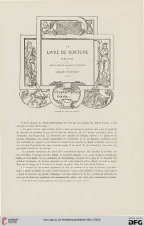 8: Le livre de fortune, [9] : recueil de deux cents dessins inédits