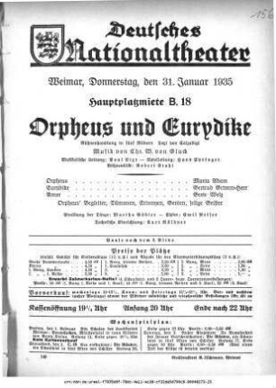 Orpheus und Eurydike