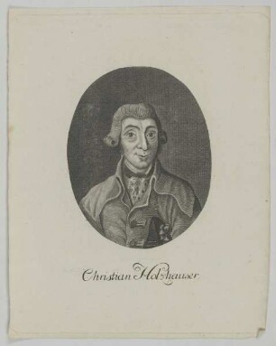 Bildnis des Christian Holzhauser
