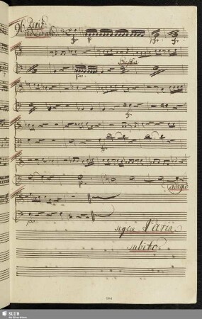 96. Recit[ativo]: Mi sento in seno / Rutini, G.M.