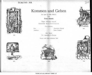 Kommen und Gehen