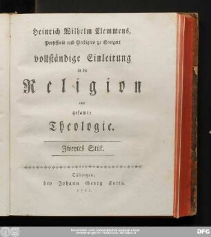Zweytes Stük.