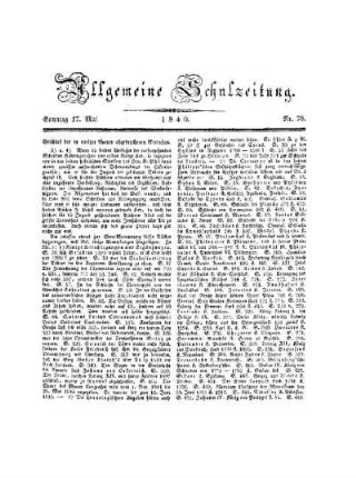 Beschluß der in voriger Nummer abgebrochenen Recension