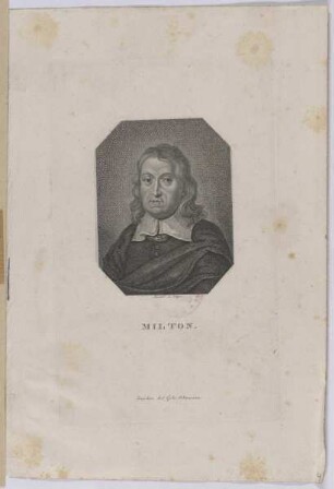 Bildnis des John Milton
