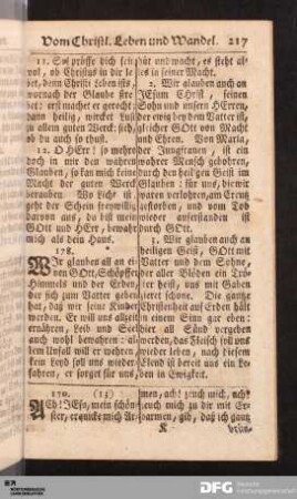 Vom Christlichen Leben und Wandel.