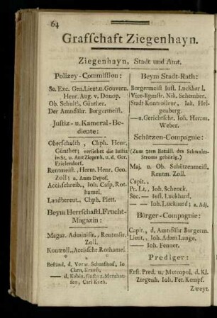 Grafschaft Ziegenhayn