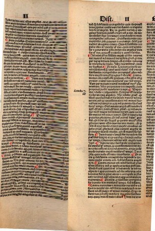 Collectorium super IV libros sententiarum : Inventarium generale ..., 2