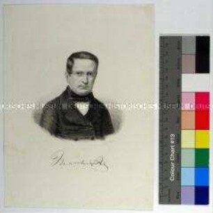 Porträt des preußischen Ministerpräsidenten Otto Theodor Freiherr von Manteuffel