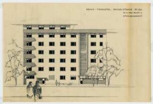Wohnhaus Beusselstraße 59/60, Berlin-Moabit: Ansicht 1:100