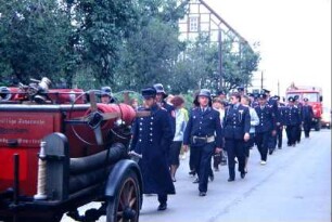 Festumzug, freiwillige Feuerwehr