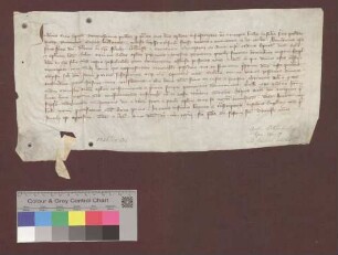Die Richter des bischöflichen Hofs zu Speyer vidimieren die Bulle Papst Benedikts XII. vom 26. Februar 1335.