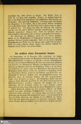 Sie wollten einen Franzmann fangen