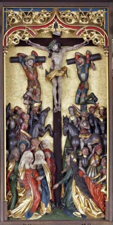 Welkerser Altar — Kreuzigung Christi