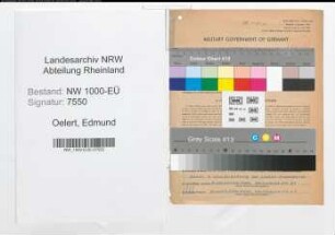 Entnazifizierung Edmund Oelert, geb. 15.03.1903 (Ingenieur)