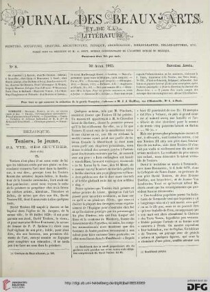 Nr. 8 (30 Avril 1865)