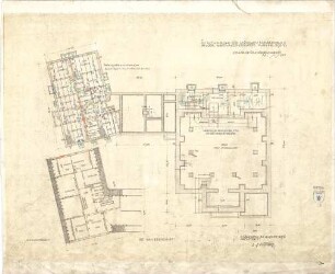Bestelmeyer, German; München - Nymphenburg; Ev. Stephanuskirche - Grundriss Keller