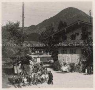 Oberaudorf, Prozession am Laurentiustag