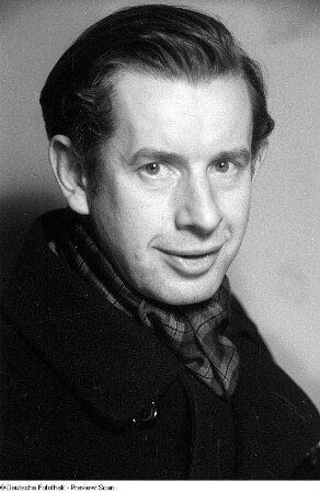Porträtaufnahmen des Schauspielers Horst Lommer