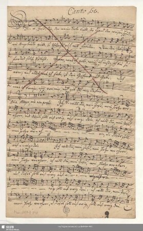 Canto Solo. [transp.]