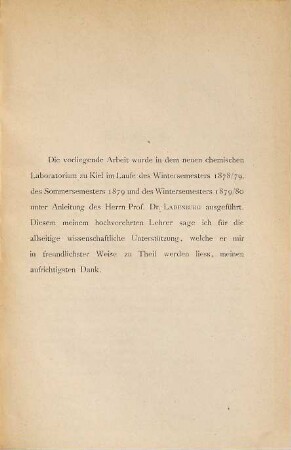 Derivate der Toluidine : Inaug. Dissert.