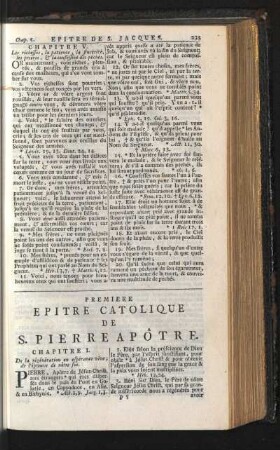 Premiere Epitre Catholique De S. Pierre Apôtre