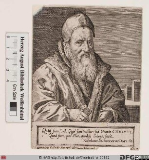 Bildnis Nicolaus Selnecker