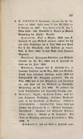 Verzeichniß von bambergischen Portraits in Holzschnitt, Kupferstich, Lithographie &c., mit historisch-artistisch-literarischen Notizen, [Anfang]