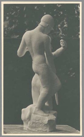 Brunnenentwurf Aufruf II, 1914/17, Gips