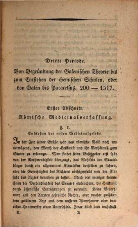 Geschichte der Heilkunde, 2