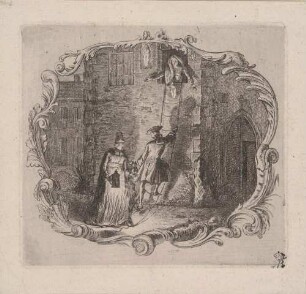Schlussverzierung zum Gedicht "Le Palladium" von Friedrich II. von Preußen