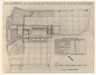 Versuchs- und Forschungsanstalt für Gartenbau, Marquardt: Lageplan