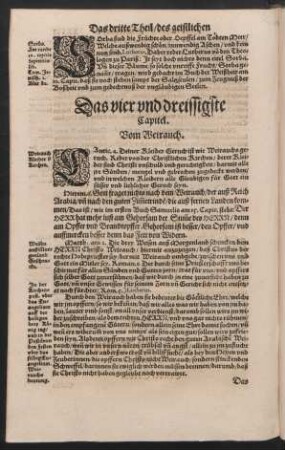 Das vier und dreissigste Capitel. Vom Weirauch.
