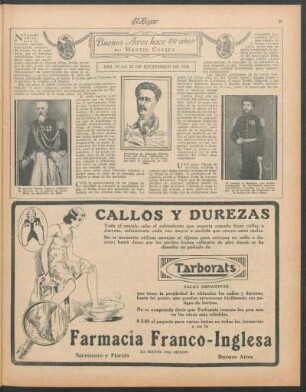 Buenos Aires hace 60 años [del 19 al 25 de diciembre de 1870]