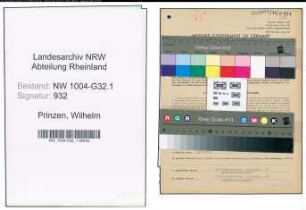 Entnazifizierung Wilhelm Prinzen , geb. 07.08.1888 (Stadtinspektor)