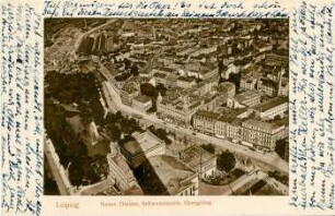 Leipzig: Neues Theater, Schwanenteich, Georgiring