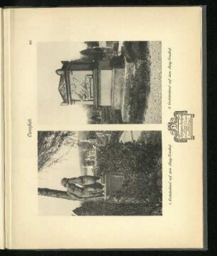 Grabdenkmäler auf dem Staigfriedhof