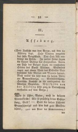 II. Asseburg