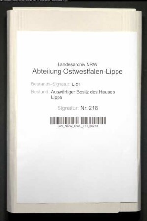 Verschiedene innere, meist finanzielle Angelegenheiten der Herrschaft Vianen
