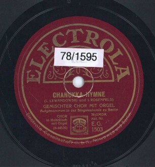 Titel A: Chanukka-Hymne Titel B: Matowu