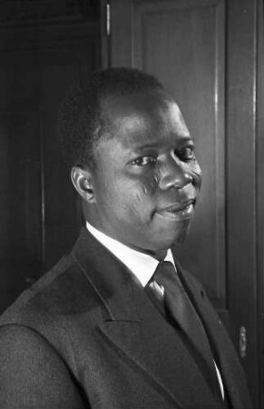 Freiburg: afrikanische Intellektuelle; Empfang im Rathaus; Portraits der Gäste