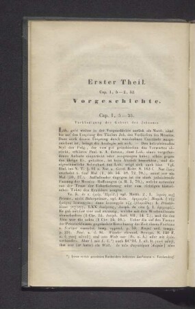 Erster Teil. Vorgeschichte.