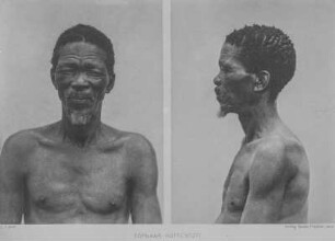 Männerportrait : Portrait eines Mannes im Profil und frontal