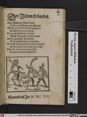 Der Jüden Erbarkeit