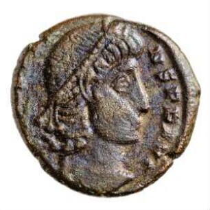 Münze, Aes 4, 347 - 348 n. Chr.